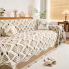 Thick Chenille Fully Encased Sofa Cover Blanket All Season Universal Dust Proof Pet Scratch Resistant Sofa Throw