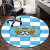 1PC round rug Newcastle United Crest Printed Round Area Rug ,Rug For Home Office, Round Chair Rug, Decorative Carpet Fan gifts Christmas gift