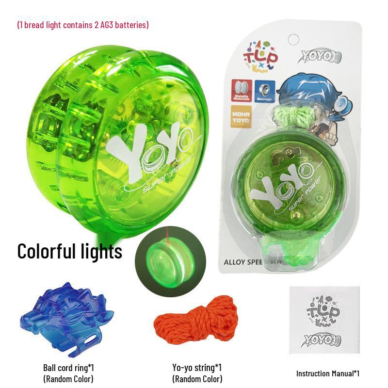 Alloy Luminous Yo-Yo for Kids - Competition Grade, Sleep & Live Play 