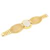 Fashionable Women Watch Wide Mesh Belt Quartz Shining Elegant Wrist Watch for FemaleGold