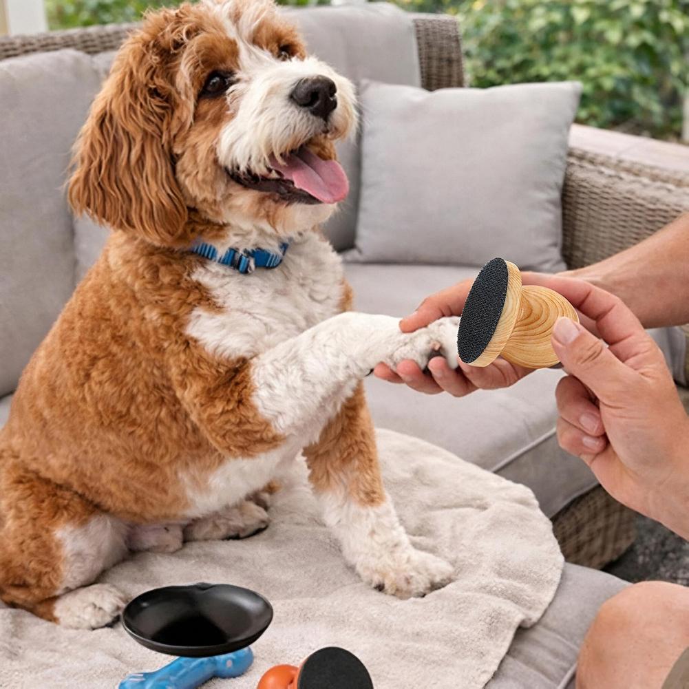 Dog Nail File Wooden Pet Nail Care Tool For Sensitive Pets Pet Care Supply