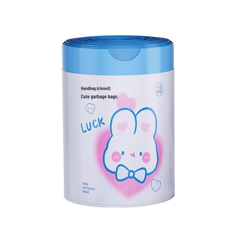 Strapazierfähige Müllbeutel mit Zugband für Küche & Bad - Dick, reißfest, große Einwegbeutel