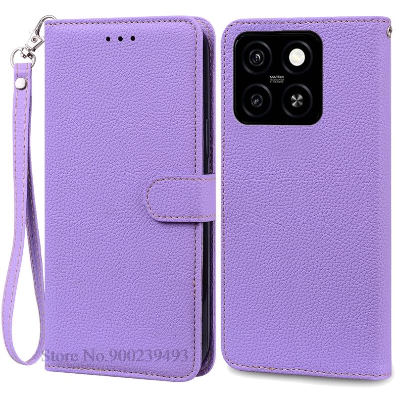 For ZTE Blade A55 Back Cover Phone Case For ZTE Blade A55 Case Wallet Leather Flip Cover For ZTE Blade A55 Silicone Fundas