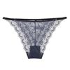 Ladies Summer New Taste Lace Adjustable Thin Belt Transparent Hollow Low-waist-triangle Briefs