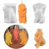 3D Lion Silicone Candle Mold DIY Animal Plaster Ornaments Crafts Mold Aromatherapy Candle Handmade Soap Resin Mould Home Decor