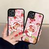 Animated S-Strawberry S-Shortcake Magnetic Matte Phone Case For IPhone 16 17 15 14 13 12 11 For Magsafe Wireless Charge Cover