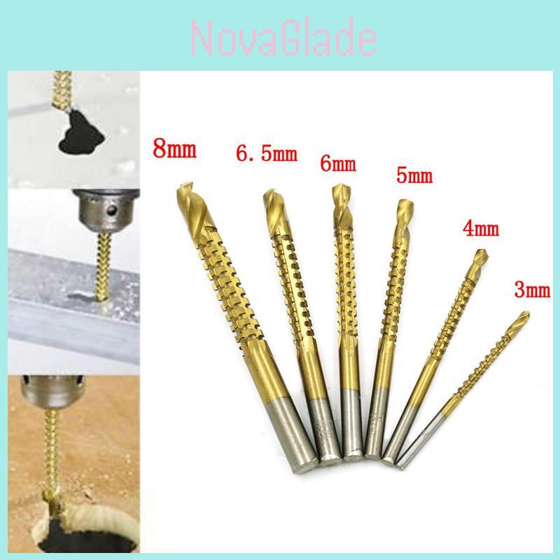Highspeed Steel Grooving Drill Bits Set For Woodworking And Carpentry Professionals