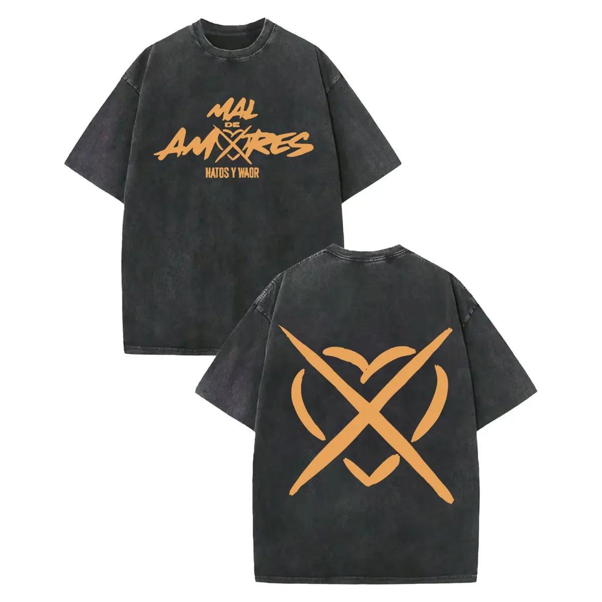 

Vintage Washed Rap Duo Natos Y Waor T-shirts Music Album Cicatrices Graphic T Shirts Men Women Clothing Hip Hop Fashion T-shirt L