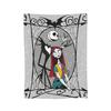 Albtraum Jack Skellington Flanelldecken The Nightmare Before Christmas Vintage Überwurf für Zuhause 125*100cm Teppichstück,