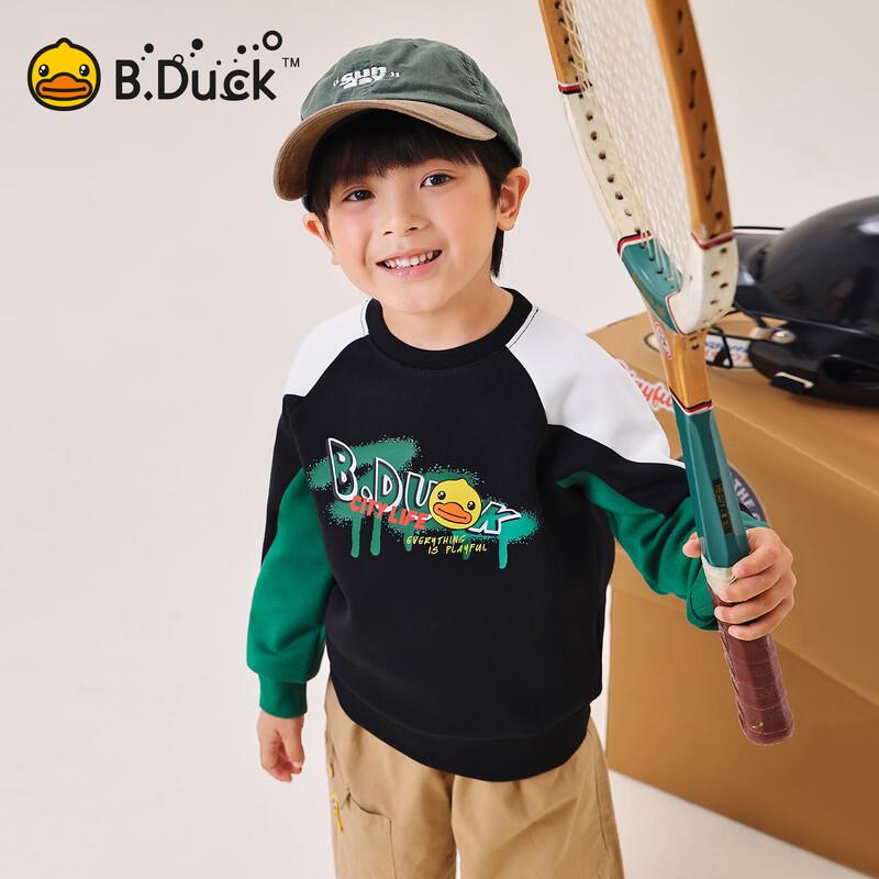 B.Duck Kids' Round Neck Sweatshirt