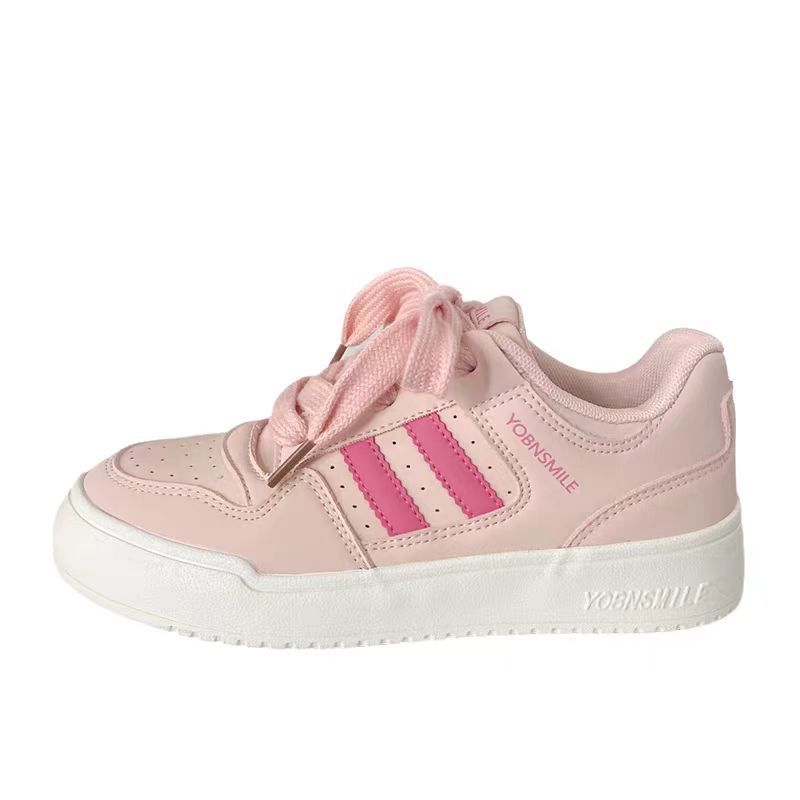 Niche design sense bread shoes female student couple board shoes platform versatile casual sports little white shoes female