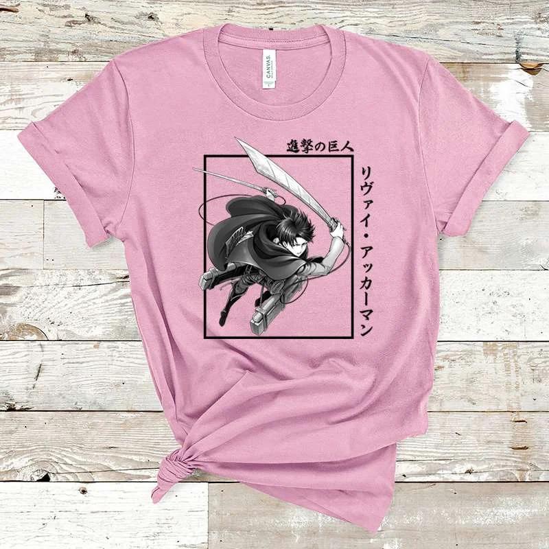 Fashion Anime Print T-shirt Unisex Casual Personality Short Sleeve Tops