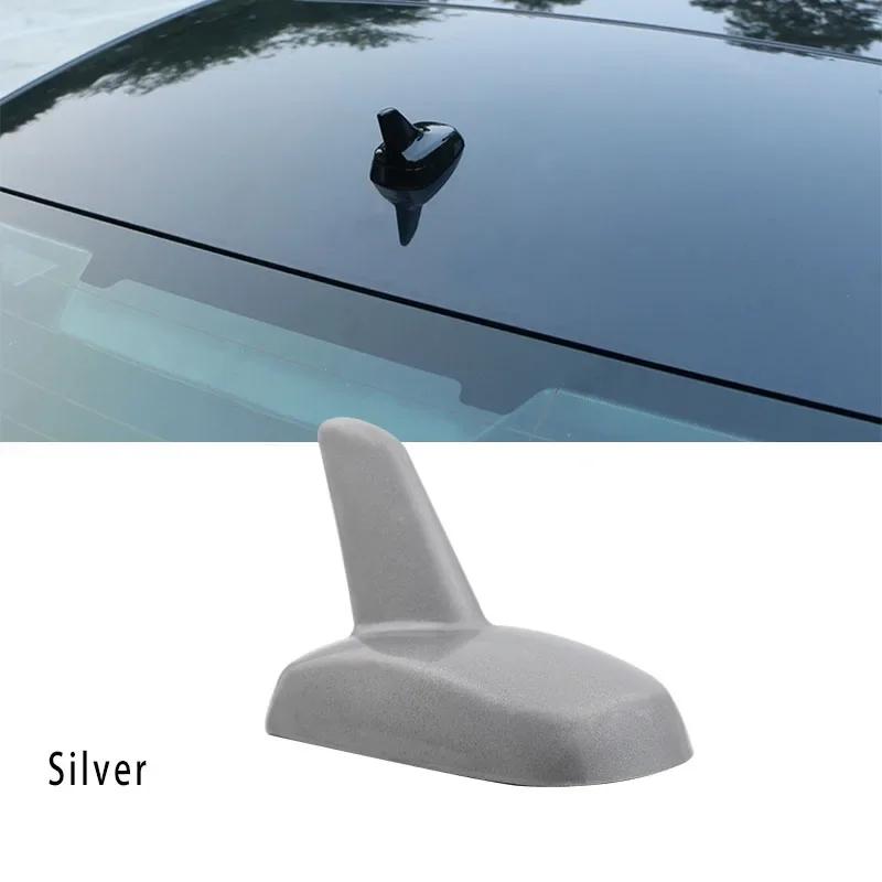 

Car Universal Dummy Shark Fin Antenna Roof Aerial Decoration For Golf 6 MK6 Golf 7 MK7 Tiguan CC Passat B6 Jetta Mk5 MK6 Octavia срібний
