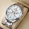 New Domineering Business Men'S Hollowed-Out Imitation Mechanical Waterproof Men'S Fashion Light Luxury Quartz Wrist Watch