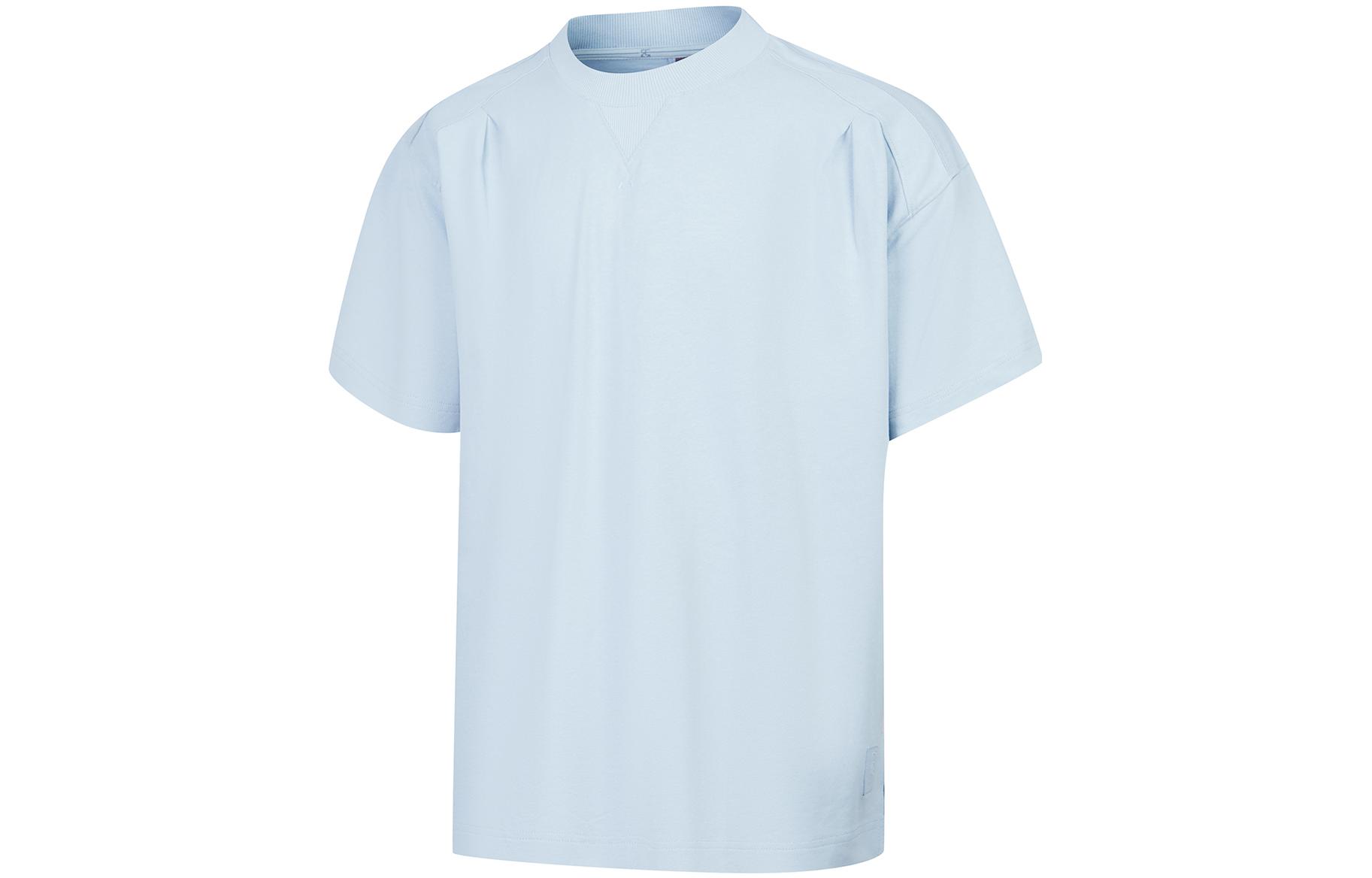 Li Ning Li Ning X Jackie Chan T Shirt Men s Sky Blue Teal AHST061-3 M