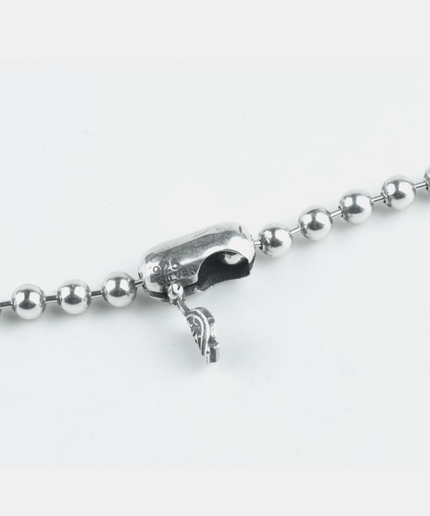 Sheen666 Ball Chain Silver Necklace 5Mm