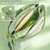 Double Layer Stationery Bag Foldable Pen Bag Durable Makeup Storage Bag  Gift