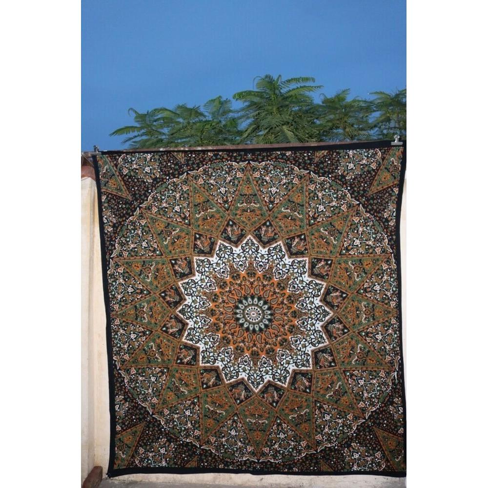 Indian Gypsy Mandala Tapestry 75x100