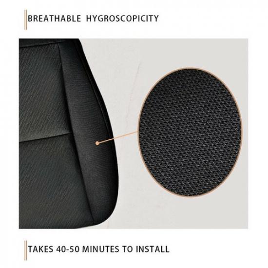 For Chevy Silverado 1500 2500HD 3500HD 2007-2014 DRIVER Bottom Cloth Seat Cover