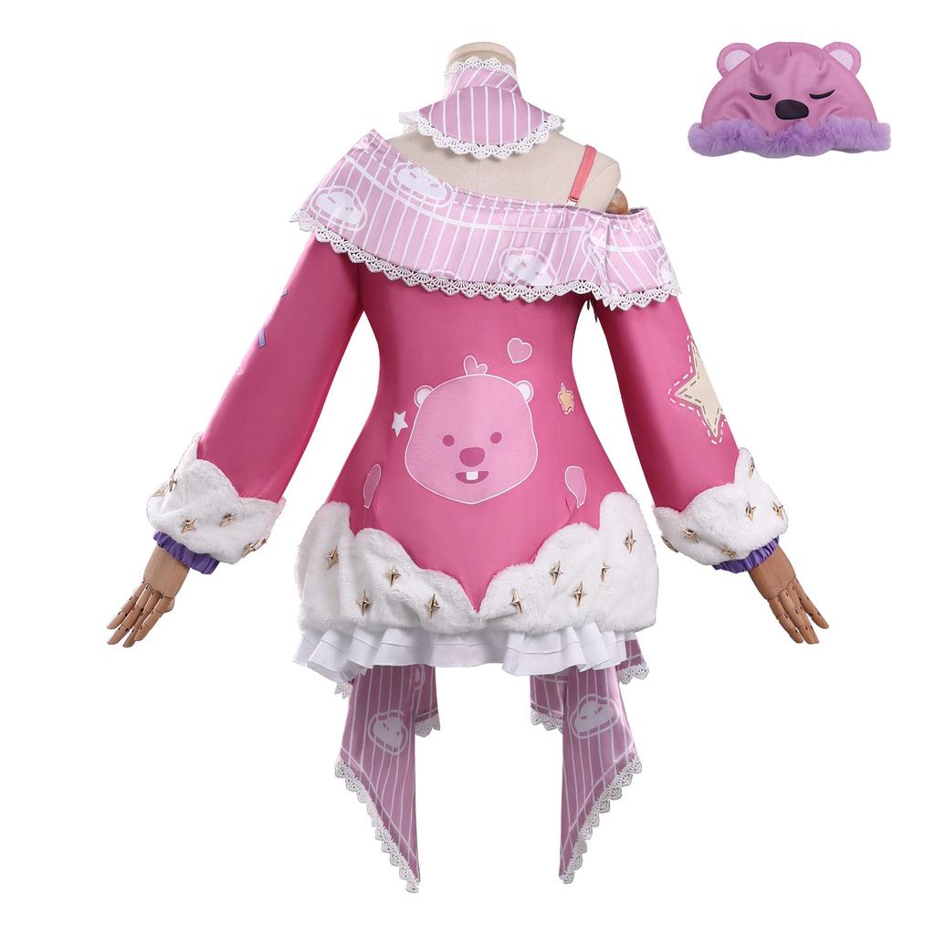 Paranormal Action Group Costumes Alice Sweet Dreams Party Ellen Velvet Showdown Cosplay Anime Costumes