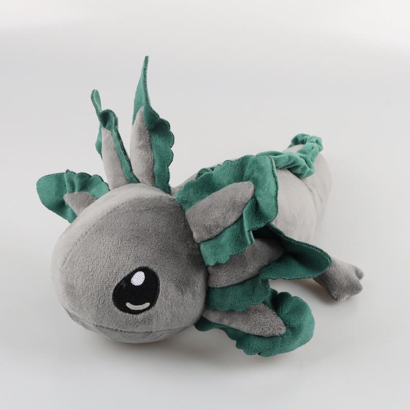 45cm Colorful Axolotl Plush Toy Kawaii Salamander Stuffed Dolls Animal Pillow Children Christmas Birthday Gift