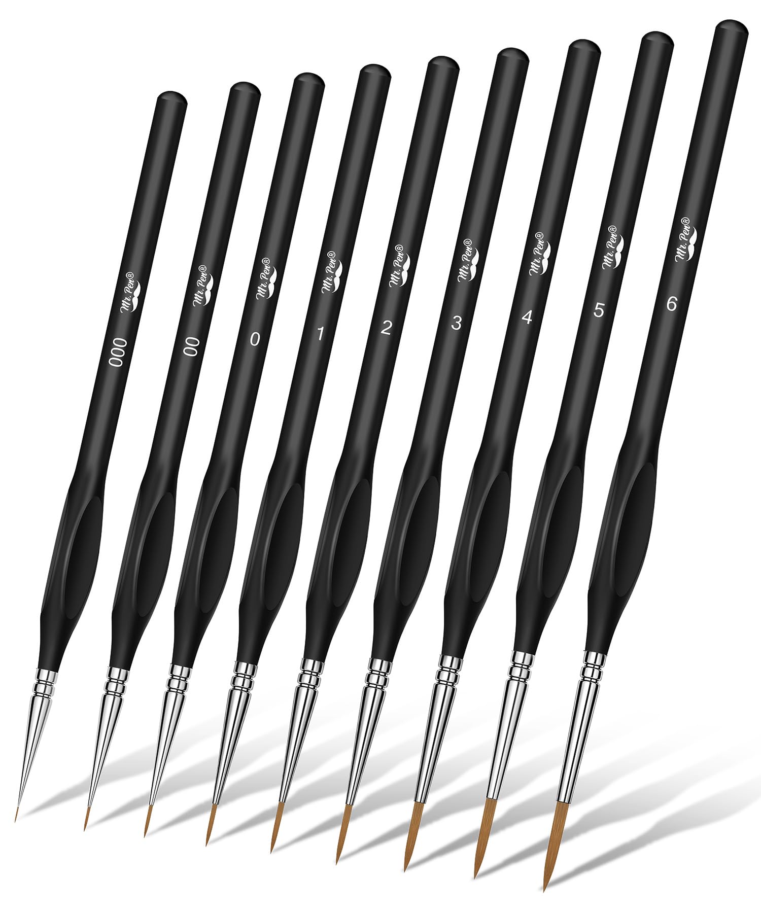 

Pen Miniature Paint Brush 9 Pieces Detail Paint Brush Set Fine Paint Brush Mini Paint Brush Thin Paint Brush Small Paint Brush Micro Paint Brush Fine