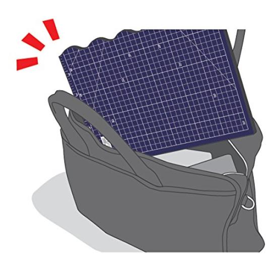 Olfa Cutter 223BNV Bi-Fold Mat, A3, Navy,