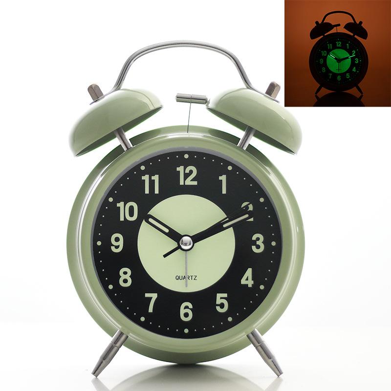 Super høyt metallklokkevekkerklokke for tunge sviller - Student- og barnerom Essensiell mekanisk urvibrering