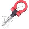 Universal Racing Towing Car Tow Hook for 1 3 5 Series E39 E70 E71 E81 E82 E88 E9