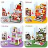 High-quality Abs Plastic Building Blocks Compatible With City Street Scene