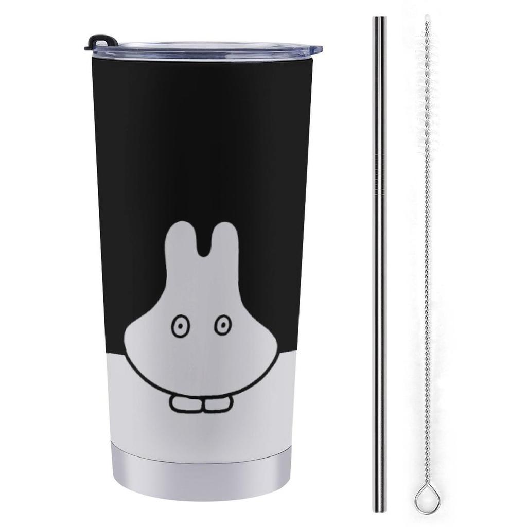 Miffy Coffee Convenience Store Water Direct Stainless with Cute 600ml Tumbler, Mug, Cup, Cup, Insulated, Insulated, Bottle, Drinking, Steel, Lid,
