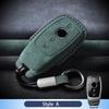 Leather Car Key Case For Mercedes Benz A C E S G R Class Gls Gla Glk Glc Cls Cla Amg W204 W205 W212 W463 W176 Suede Accessories