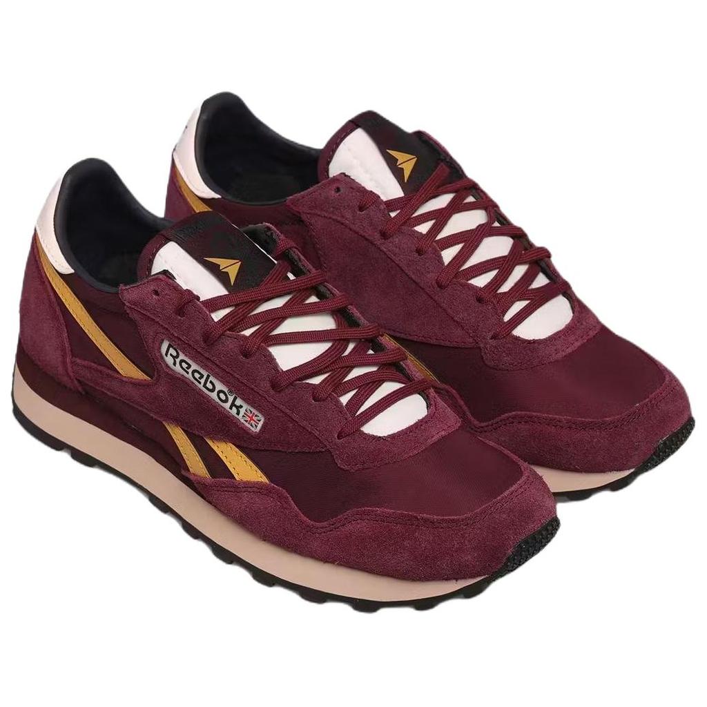 Reebok Aztec 2 Classic Comfortable Running Shoes Unisex Sneakers Burgundy 100231048