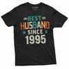 Men's Best Husband Since Custom T-shirt Anniversary Customizable Personalized T Unisex T-Shirt