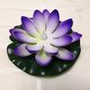 Gradient Floating Lamp Colorful LED Artificial Lotus Flower New Wish Lantern  Pond Decor