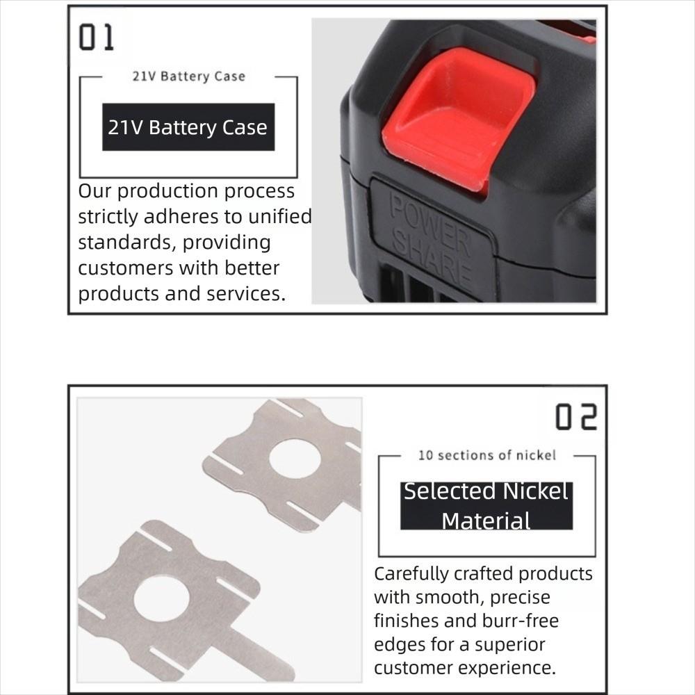 Batteria di plastica Custodia di plastica Materiale per guscio fai-da-te Kit guscio custodia batteria al litio per 18650 Makita Guscio in nylon
