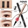 NOVO Slimming Eyeliner Pen for Women: Ultra-Fine, Waterproof, Sweatproof, Long-Lasting, Smudge-Proof.