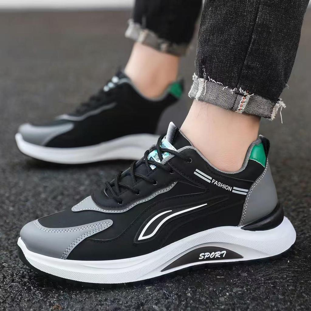 Four Seasons Men's Non-slip Casual Outdoor Running Dad Shoes - Large Size