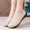 Women's Moccasins Casual Slip on Loafers Lady Summer Breathable Minimalist Flats Soft Walking Shoes for Mother