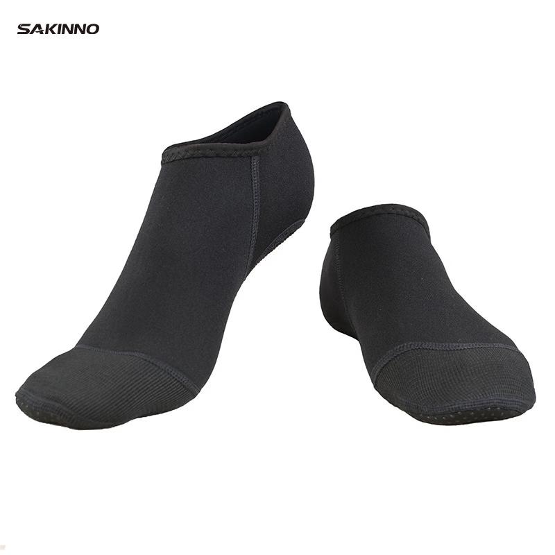 SAKINNO 3mm Unisex Anti-Slip Water Sports Socks L