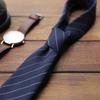 7CM Width Grey Striped Neckties Formal Business TR Cotton Neck Ties For Men Classic Black Red Soft Tie Meeting Tuxedo Cravat