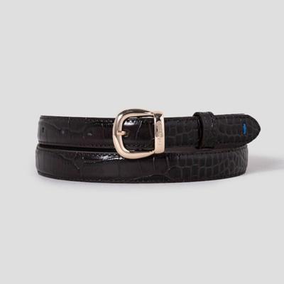 Kuho Plus Slim Classic Leather Belt Brown (KE518OM02D)
