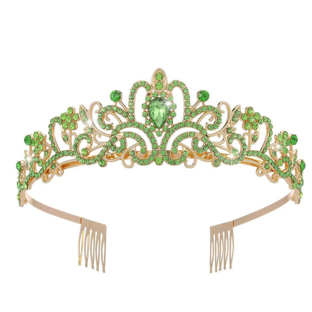 Rhinestone Bridal Tiara: Alloy Crown Headband for Weddings and Parties