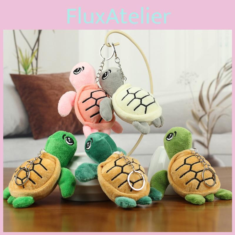 Adorable Ocean Animal Turtle Plush Toy Cute Keychain Attachment Small Size
