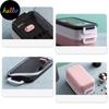 New Bento Lunch Box For Student Office Worker Double Layer Microwave Warming Lunch Food Storage Container