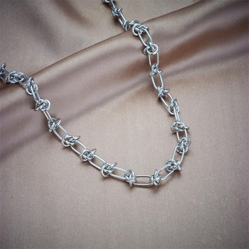 Fashionable Gold-plated Titanium Steel Bracelets Trendy Hip-hop Punk Jingtiao Chain Jewelry Bracelets