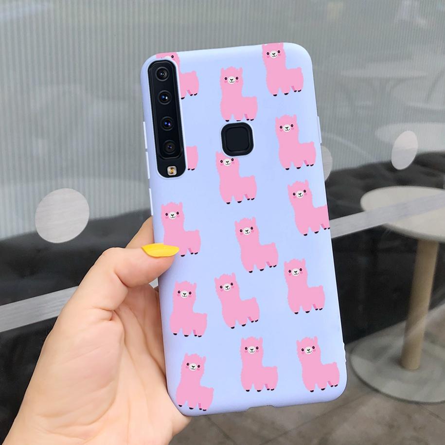 Für Samsung Galaxy A9 2018 A9s Hülle Mode Leopard Blume Handyhülle Für Samsung A9 2018 SM-A920F/DS Weiches Silikon Funda Coque