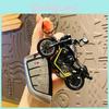 Stylish Cartoon Alloy Motorcycle Keychain Cute Accessory For School Bags And Keys