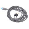 Replacement Sound Upgrade Cable 4 Core Silver Plated Copper with 3.5mm 2.5mm 4.4mm Plug for