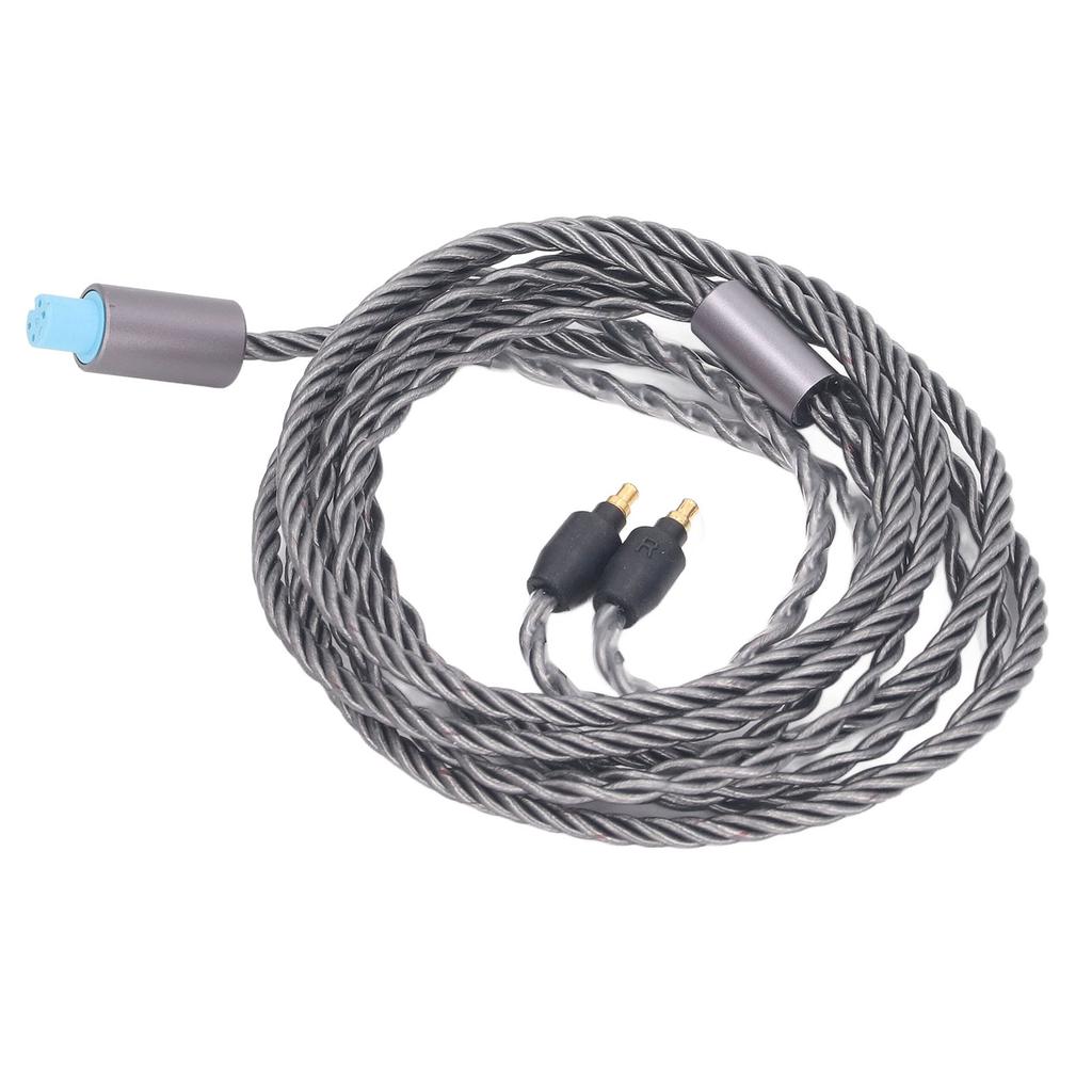 Replacement Sound Upgrade Cable 4 Core Silver Plated Copper with 3.5mm 2.5mm 4.4mm Plug for